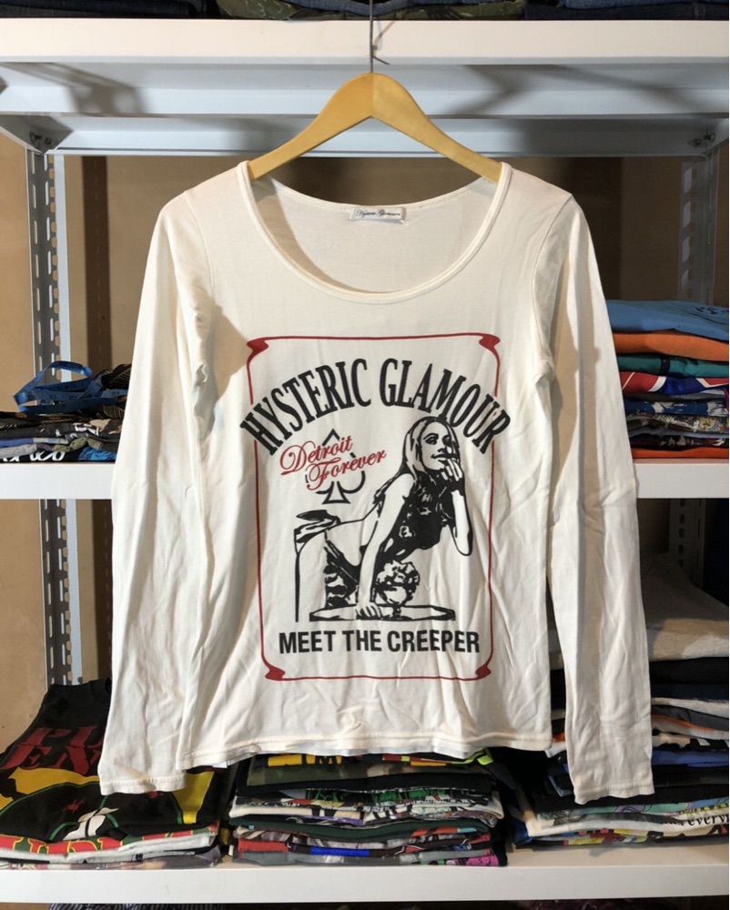 Hysteric Glamour White Long Sleeve Top by Hysteric Glamour - Pickle