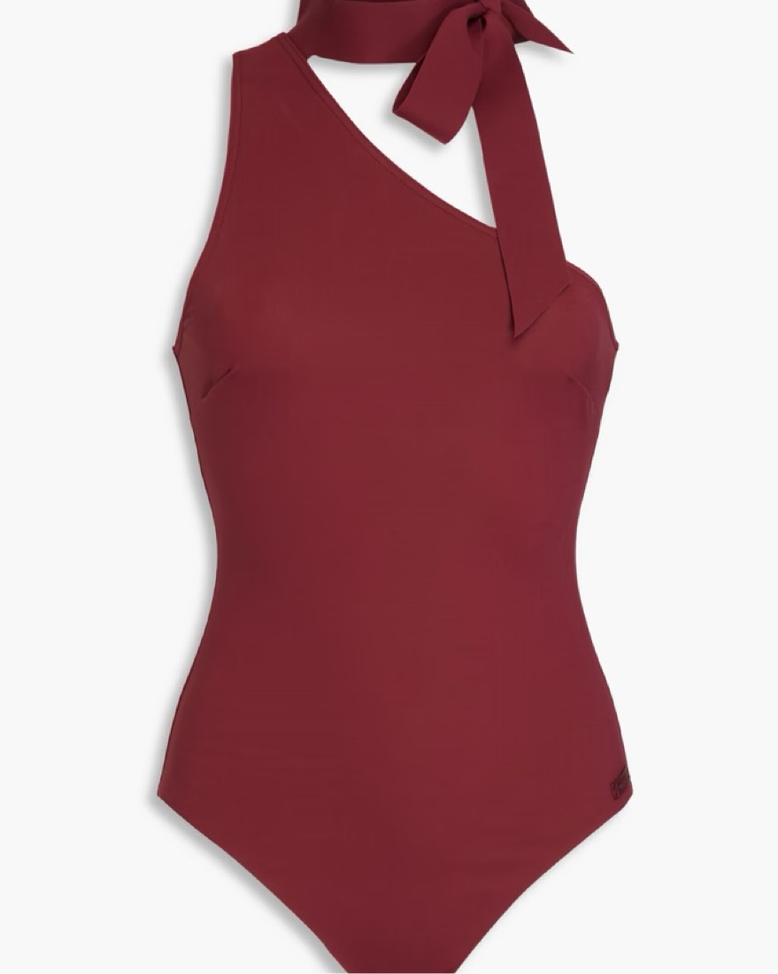 Zimmermann Tie Neck One Piece Swim Suit by Zimmermann - Pickle