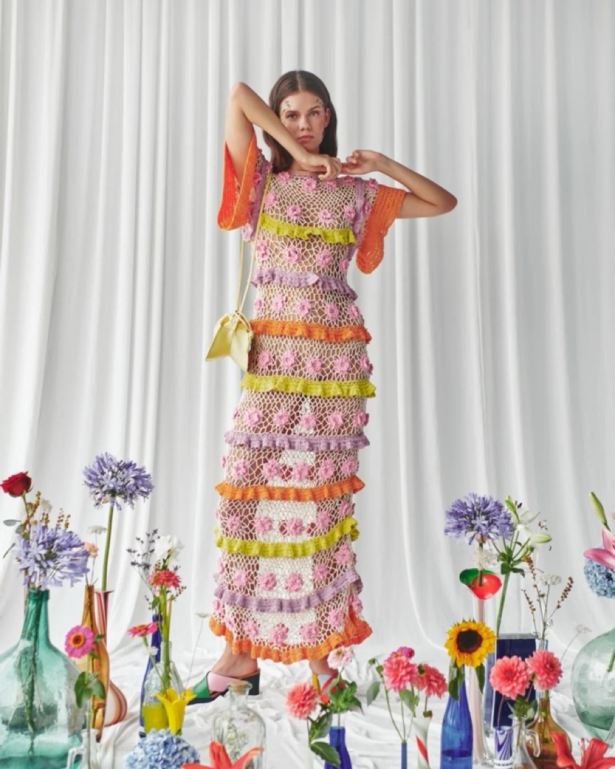 Celia B Lukas Summer Crochet Dress by CeliaB - Pickle