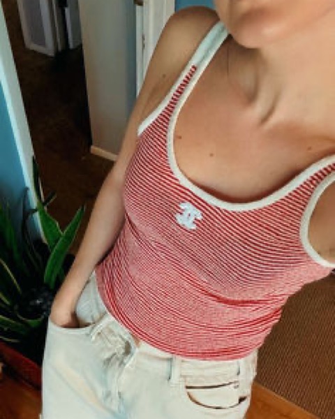 Chanel knit tank top by Chanel - Pickle