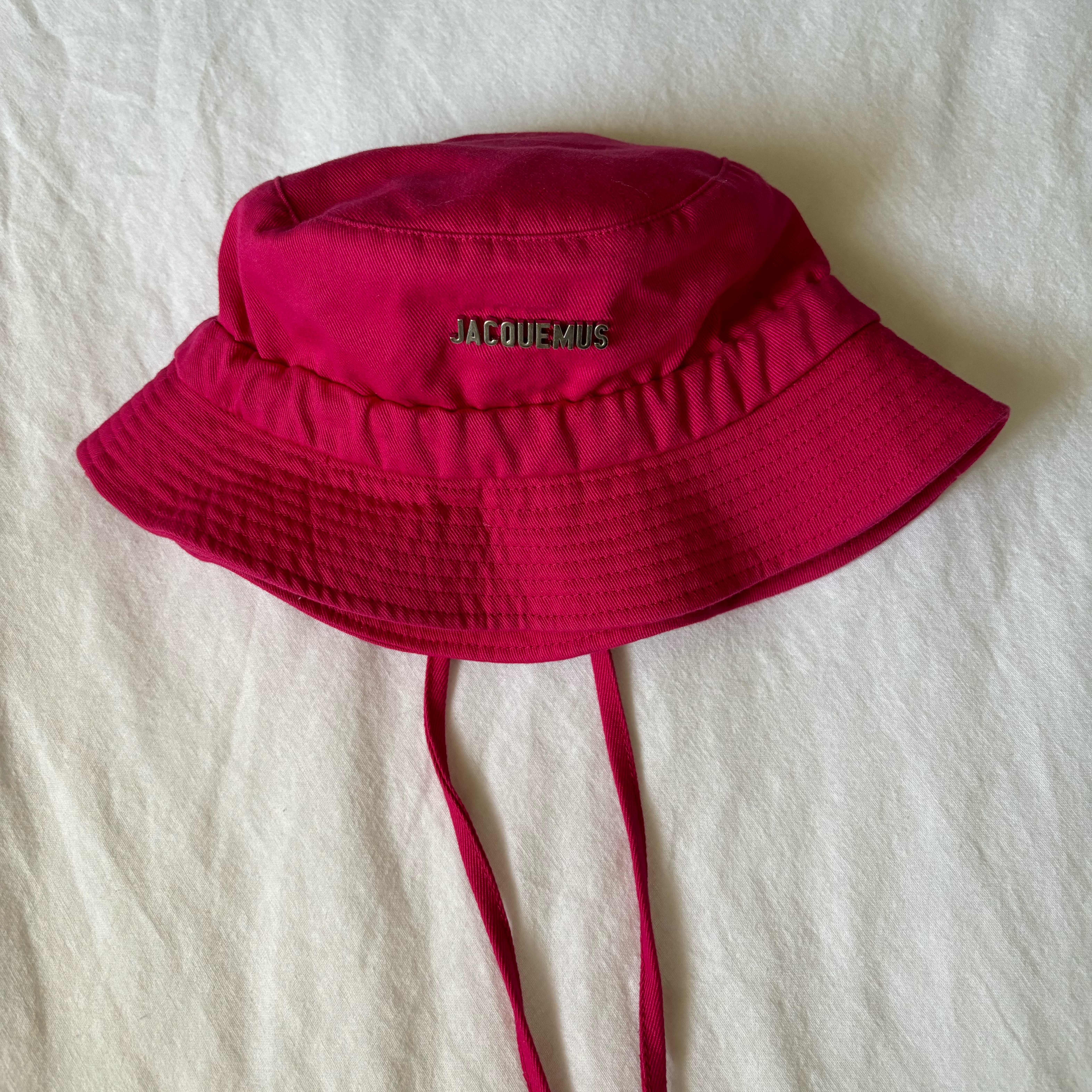 Jacquemus Hot Pink Bucket Hat by Jacquemus - Pickle
