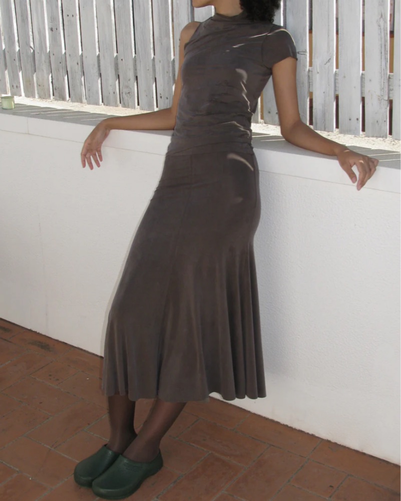 Paloma Wool Brown Vicky Skirt by Paloma Wool - Pickle