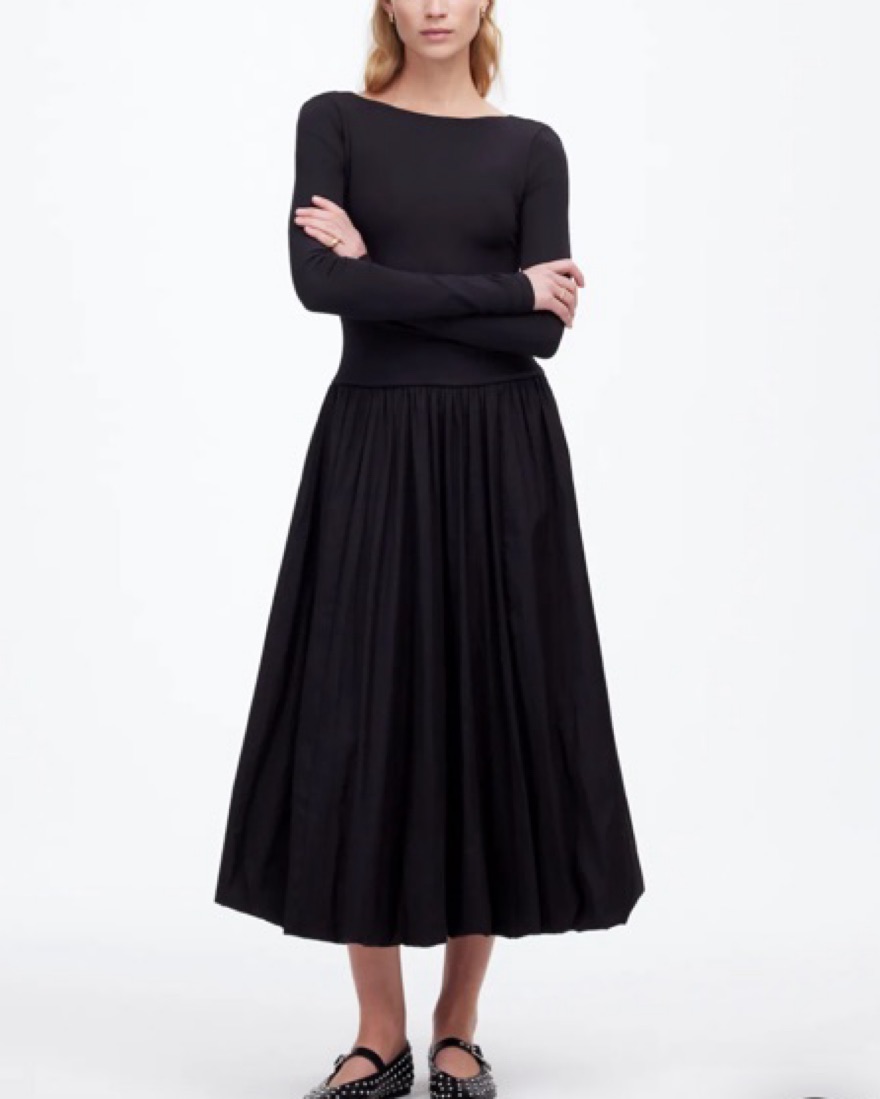 Madewell Bubble Midi Dress by Madewell - Pickle