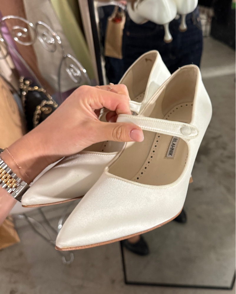 Manolo Blahnik Camparinew Bridal by Manolo Blahnik - Pickle