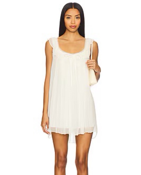 LPA Mel Mini Ivory Dress by LPA - Pickle