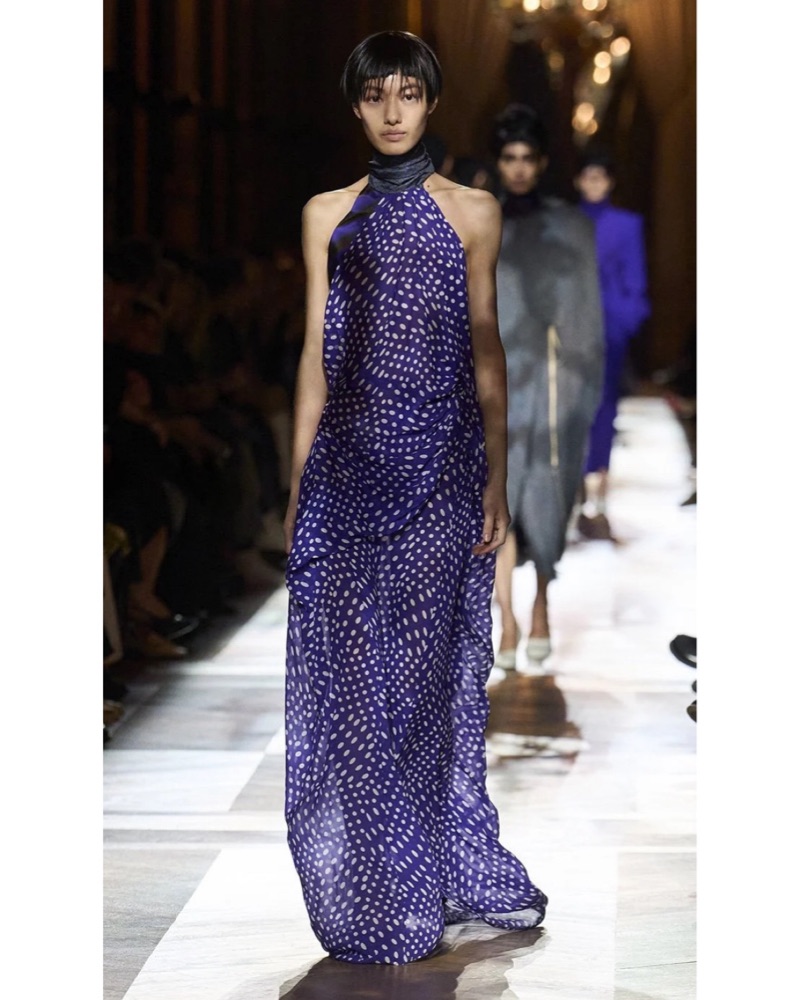 Dries Van Noten Devira Polka Dot Gown by Dries Van Noten - Pickle