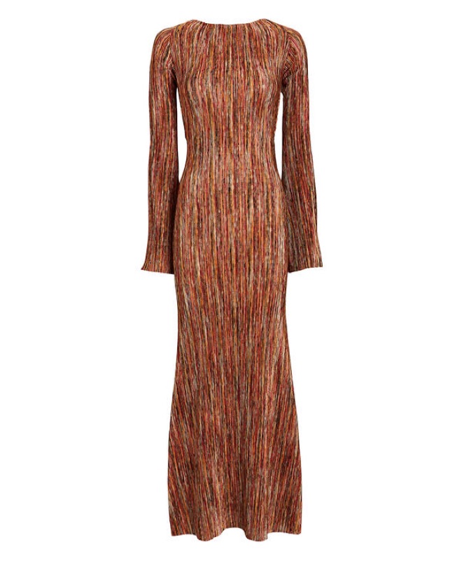 RONNY KOBO Lanora Marled Knit Maxi Dress by Ronny Kobo - Pickle