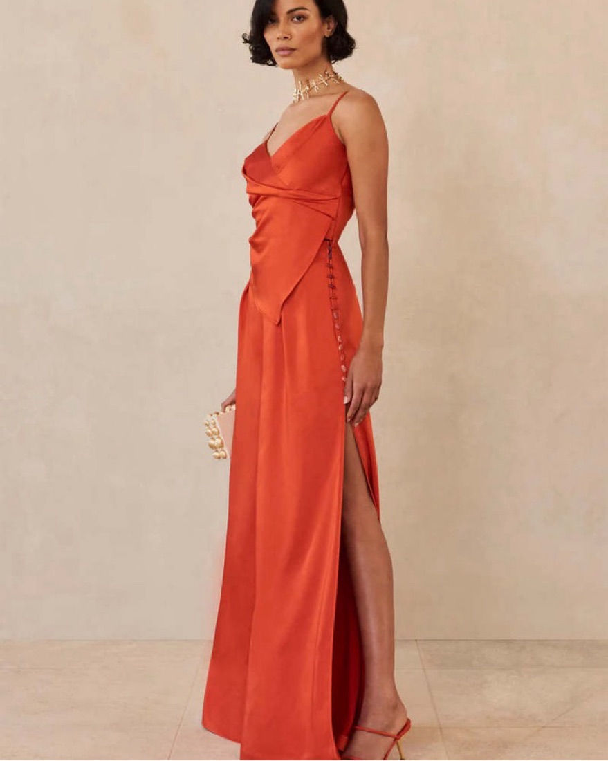 Cult Gaia Valencia Pants by Cult Gaia - Pickle