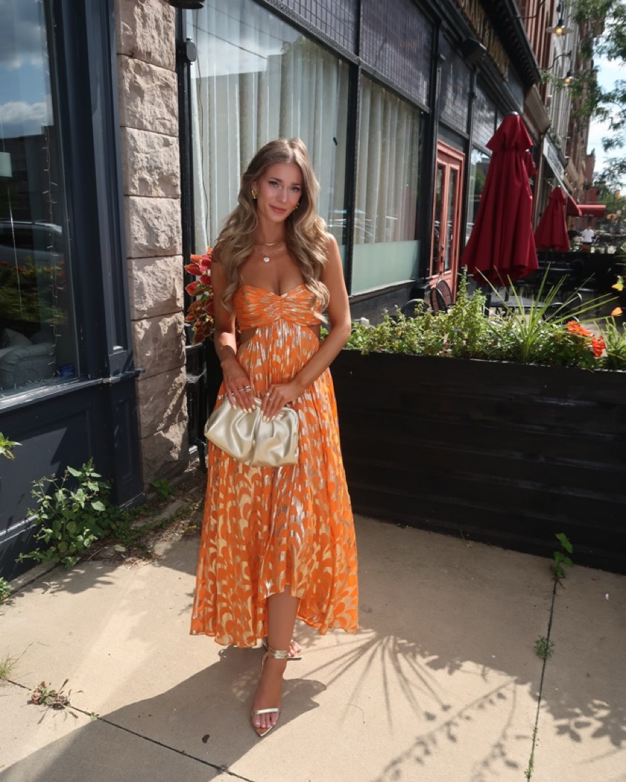 Delfi Collective Adele Sweetheart Dress by Delfi Collective - Pickle