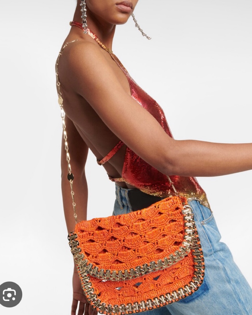 RABANNE ディスク スタッズ パーティー ショルダー バッグ 2025 Rabanne Sac a Main Reversible Disc Shoulder Bag | Neiman Marcus
