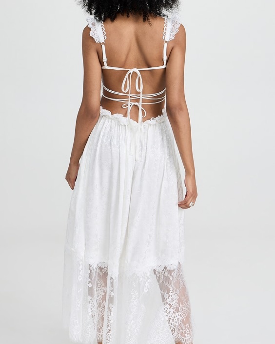 For Love And Lemons Deane Midi Dress by For Love & Lemons - Pickle