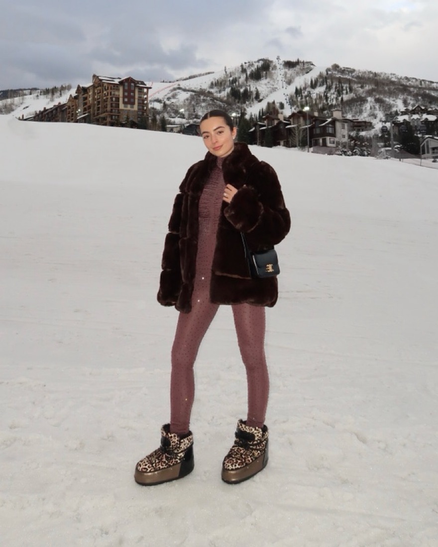 $620 Moon Boot x Jimmy Choo by Moon Boot - Pickle