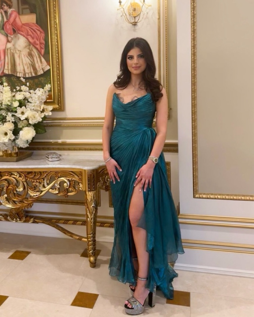 Maria Lucia Hohan シルク マキシ イブニングドレス 未使用 Maria Lucia Hohan - Allar Gown