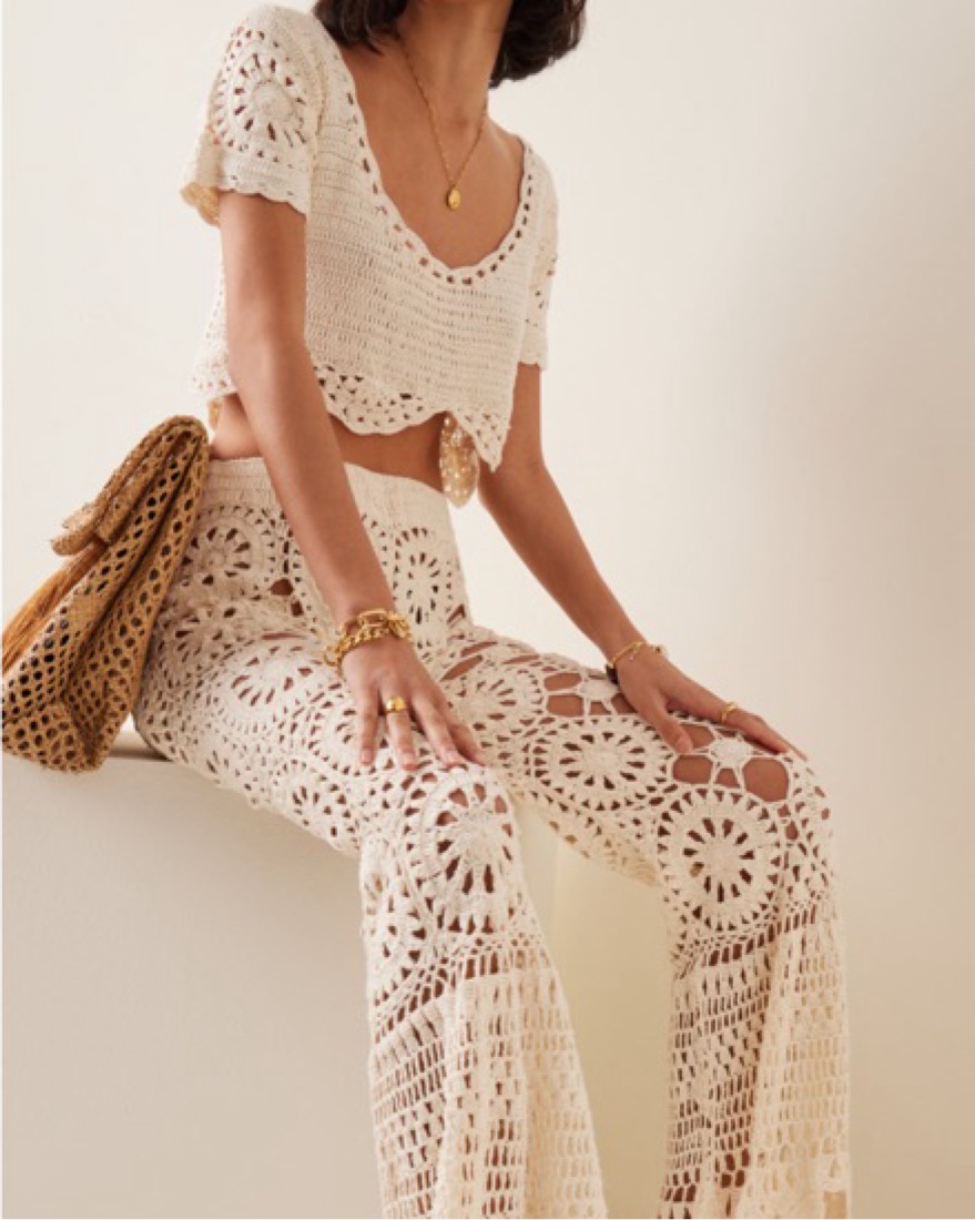 Akoia Swim Crochet Set by Akoia Swim - Pickle