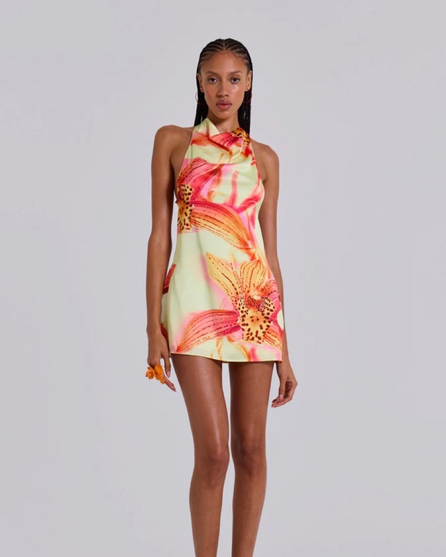 Lucyさま専用ページ Jaded London Lucia Backless Mini Dress by Jaded London - Pickle