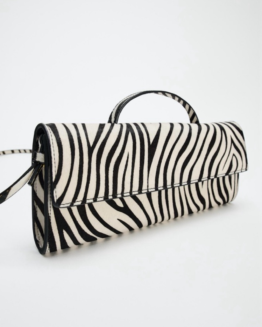 bag(ZARA等)×3つ EMBOSSED LEATHER CITY BAG - Chocolate | ZARA United States