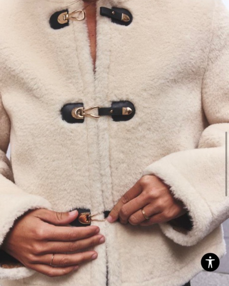 ZARA　パッチポケット ダブルフェイス コート　Lサイズ ZARA - ZARA パッチポケット ダブルフェイス コート Sサイズの通販 by