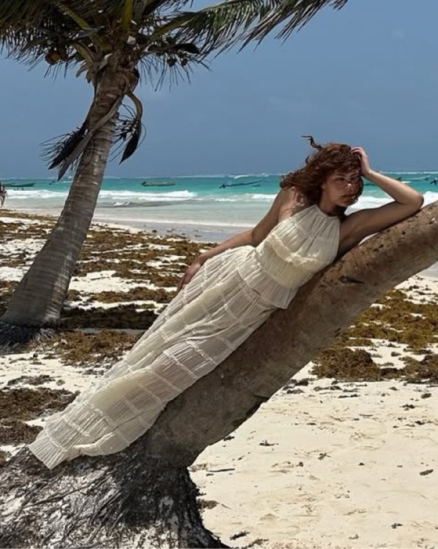 JULIETTE HALTER TOO WITH MAXI SKIRT by Arcina Ori - Pickle
