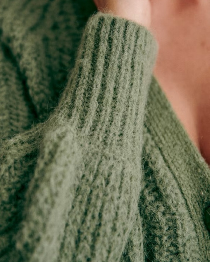 Sezane Basile Cardigan by Sezane - Pickle