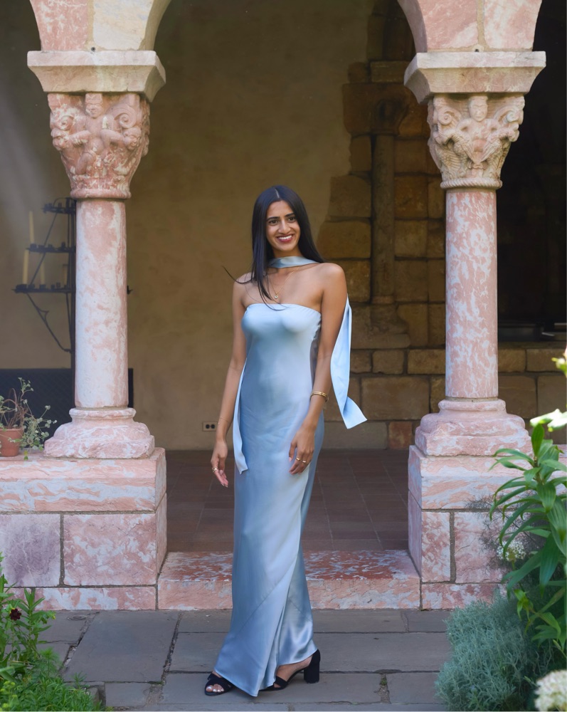 Reformation Oren Silk Dress - Mineral by Reformation - Pickle