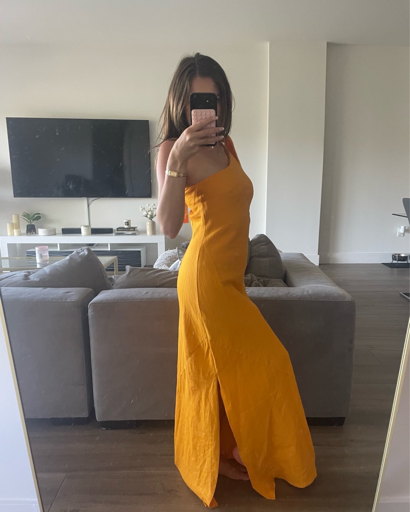 Cult gaia Kamilla One-Shoulder Gown by Cult Gaia - Pickle