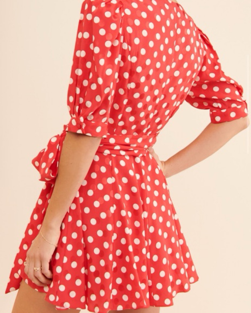 Ronny Kobo Anna Polka Dot Dress by Ronny Kobo - Pickle