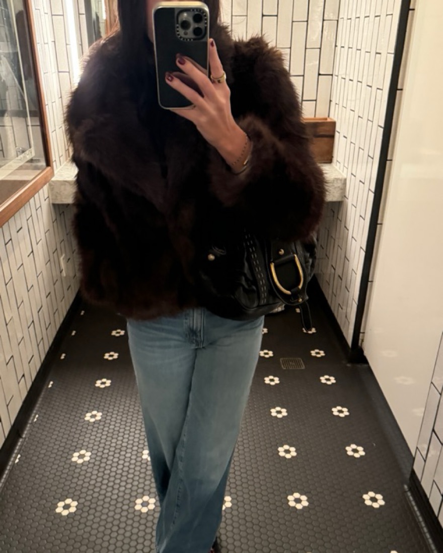 Bershka Brown Fur Coat by Bershka - Pickle
