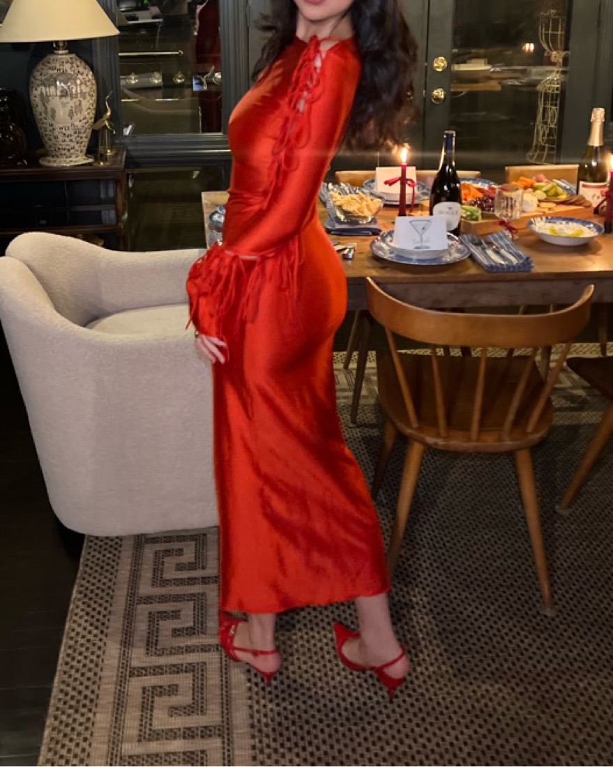 ラフタリア RED DRESS STYLE ver. ROJA Trapeze Dress – Vidhi Wadhwani