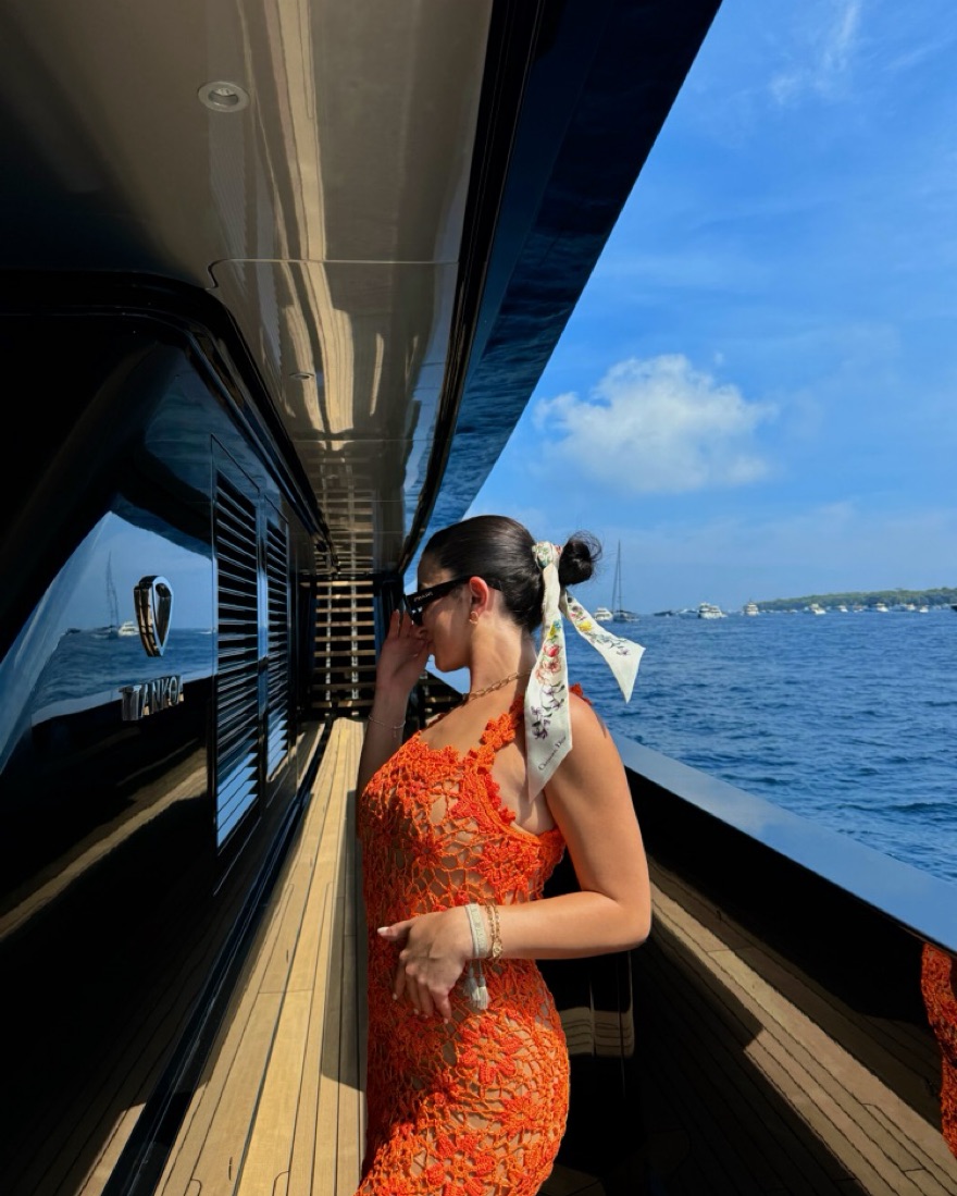 cult gaia crochet knit dress by Cult Gaia - Pickle