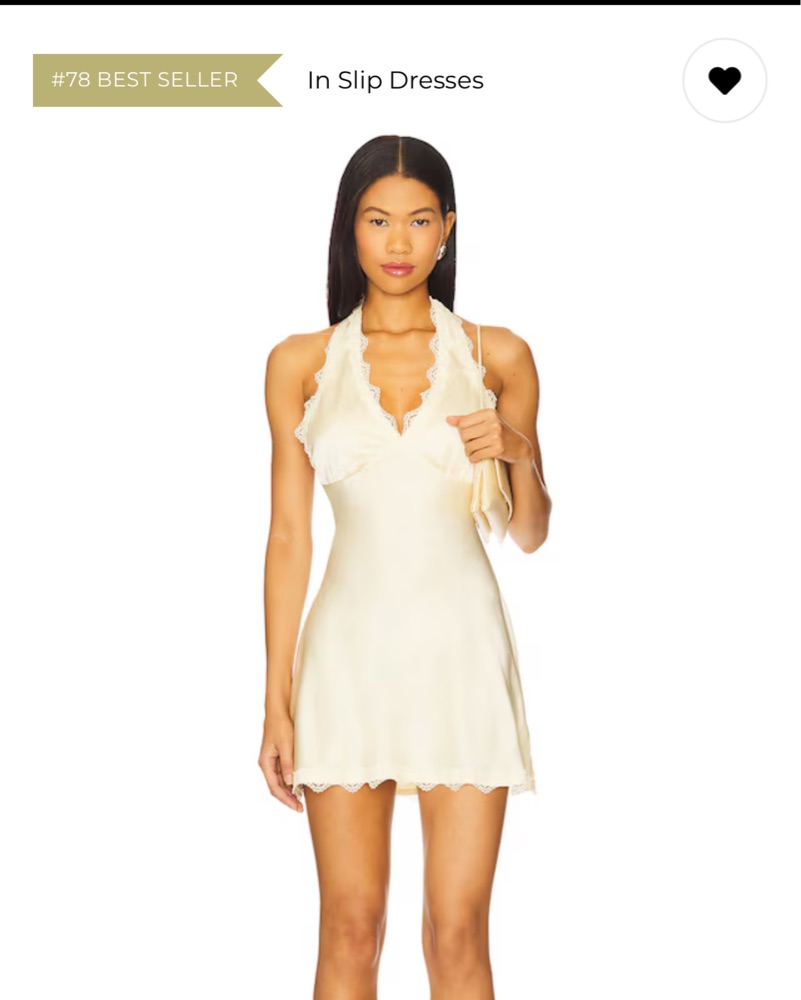 Yellow Revolve Mini Dress by Revolve - Pickle