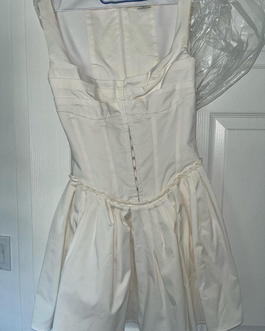 トップス house of cb Ruffle Corset Mini Dress House of CB Tianna Ruffle Corset Mini Dress Ivory Size S / Au 8