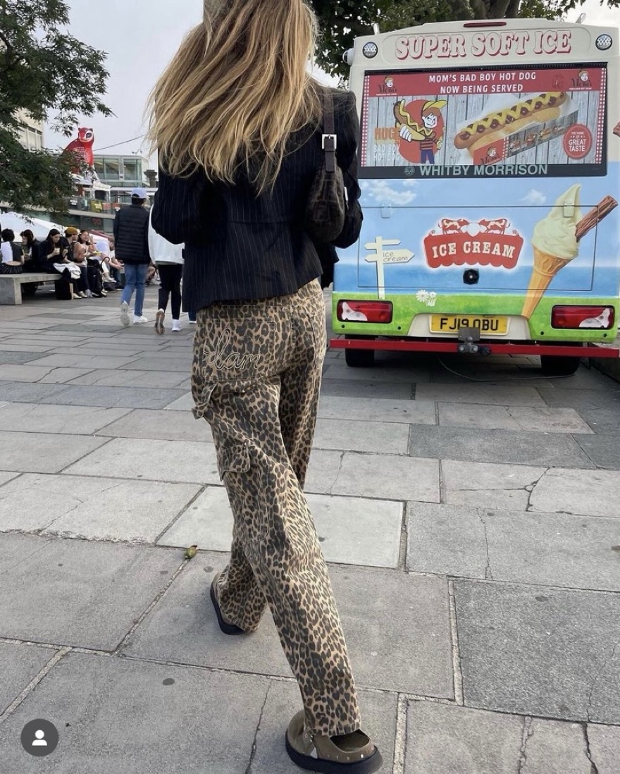 Pintrest Viral Leopard Cargo Pants | Pickle