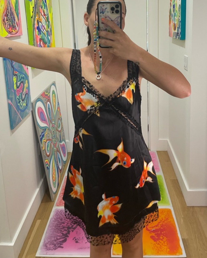 Heaven MJ Goldfish Slip by Marc Jacobs - Pickle