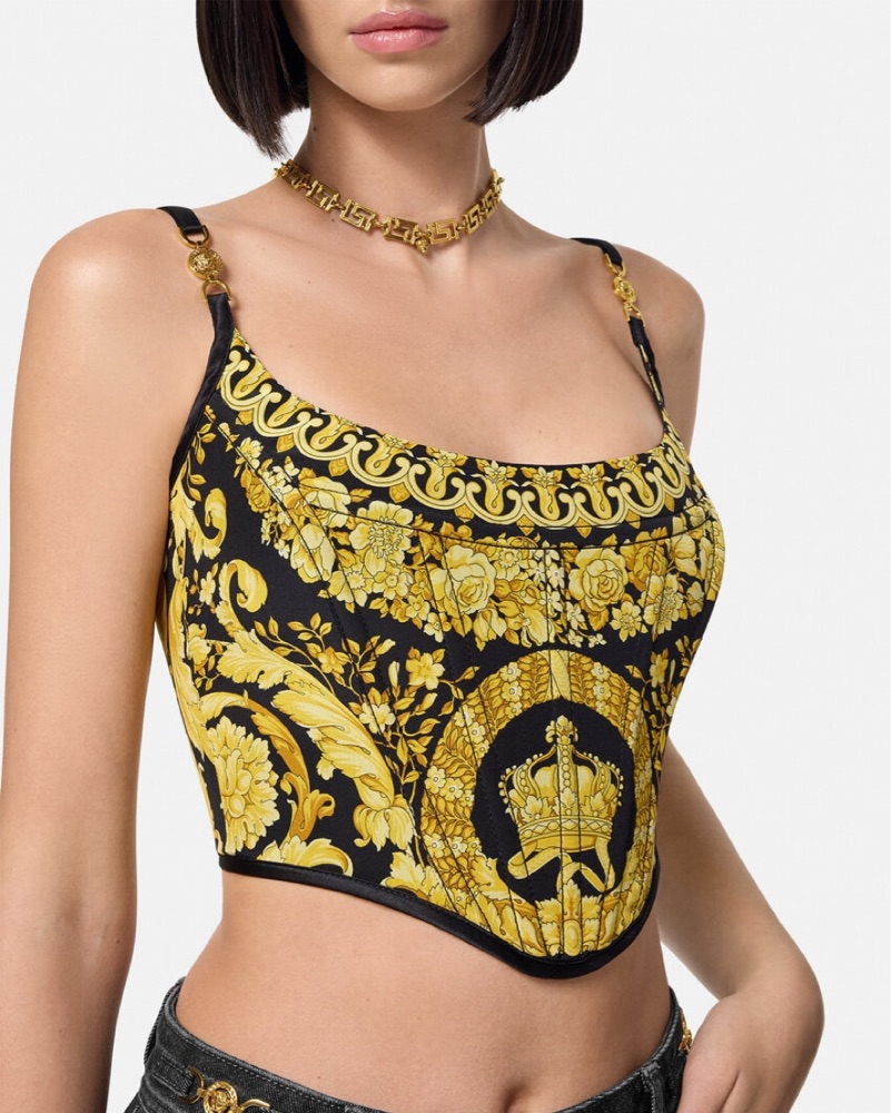 Versace - LA COUPE DES DIEUX CORSET TOP by Versace - Pickle