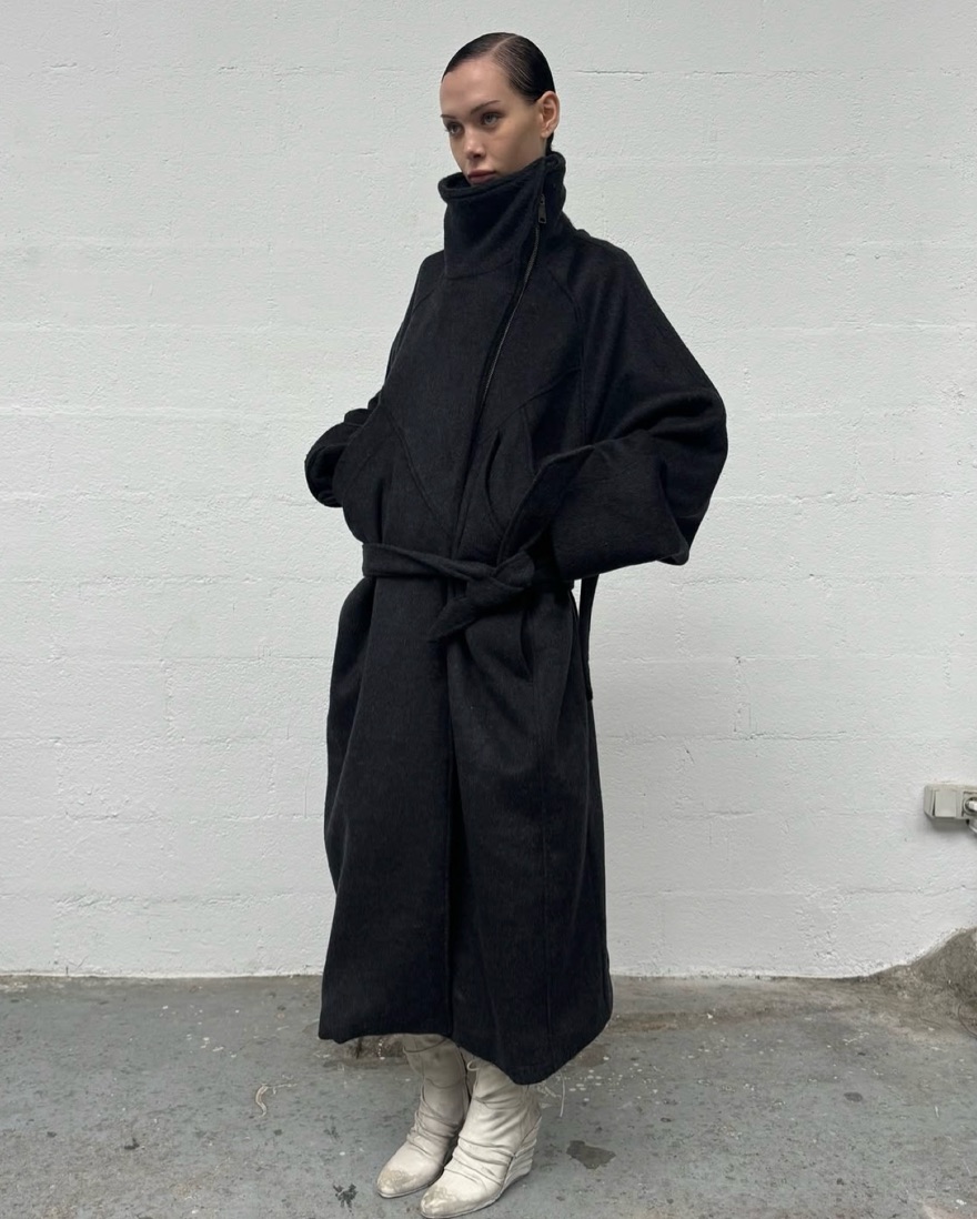 NO FAITH trench Coat by No Faith Studios - Pickle