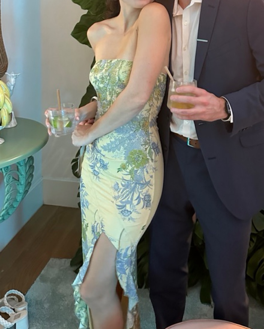 Theo Maxi Dress by Tiger Mist - Pickle