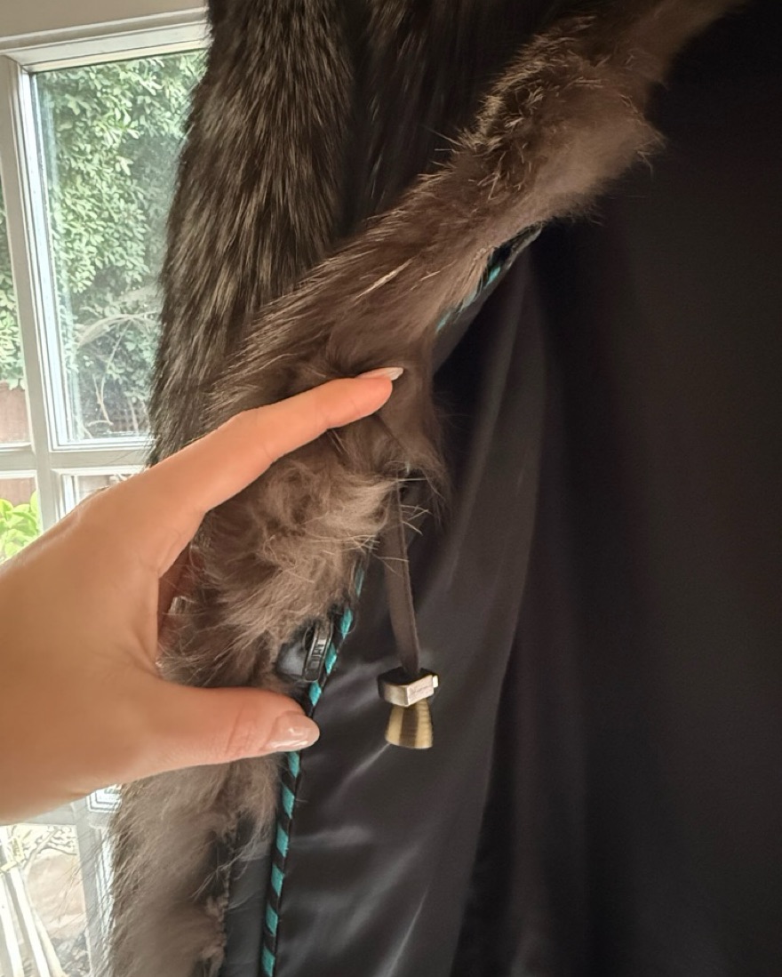 Vintage Fur Coat by Vintage - Pickle