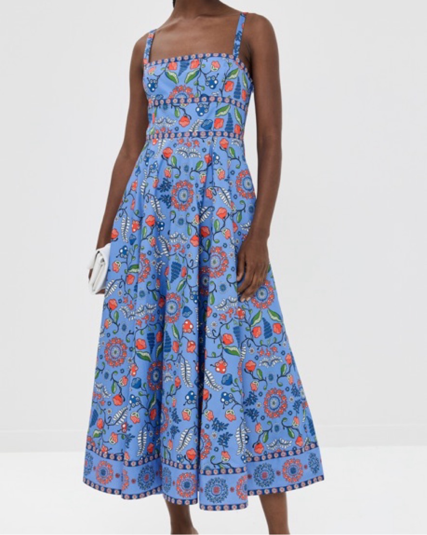 Hill House Margot Dress by Hill House - Pickle