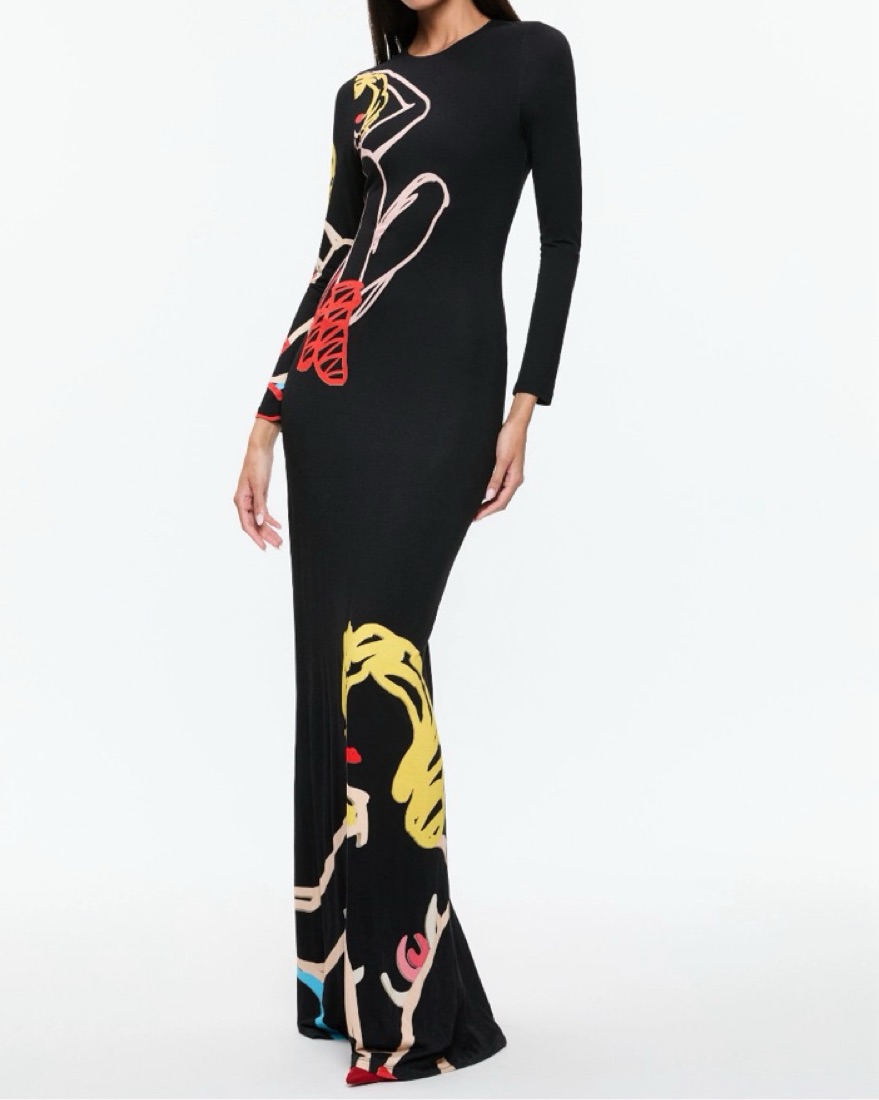 ALICE + OlIVIA X TOM WESSELMANN DELO by Alice & Olivia - Pickle