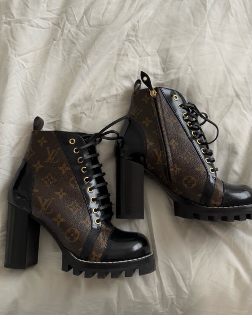 LOUIS VUITTON platform boots by Louis Vuitton - Pickle