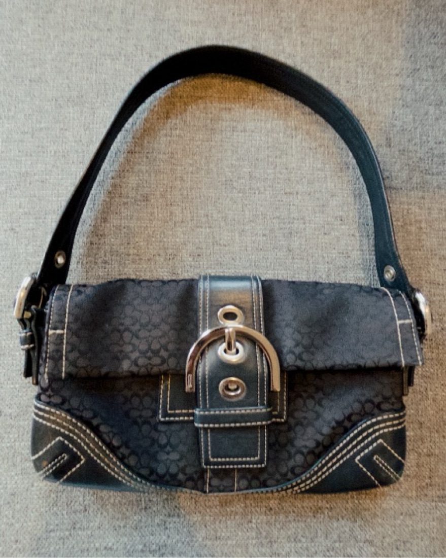 バッグ Coach One ShoulderBag Soho Signature Y2k 2000s Coach Soho Signature Jacquard Shoulder Bag 🧸🍂🤎SOLD