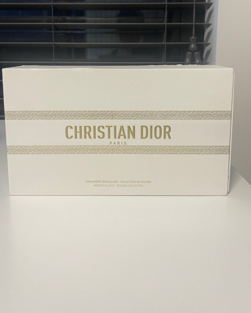 Dior ROUGE DIOR MINAUDIÈRE CLUTCH by Christian Dior - Pickle