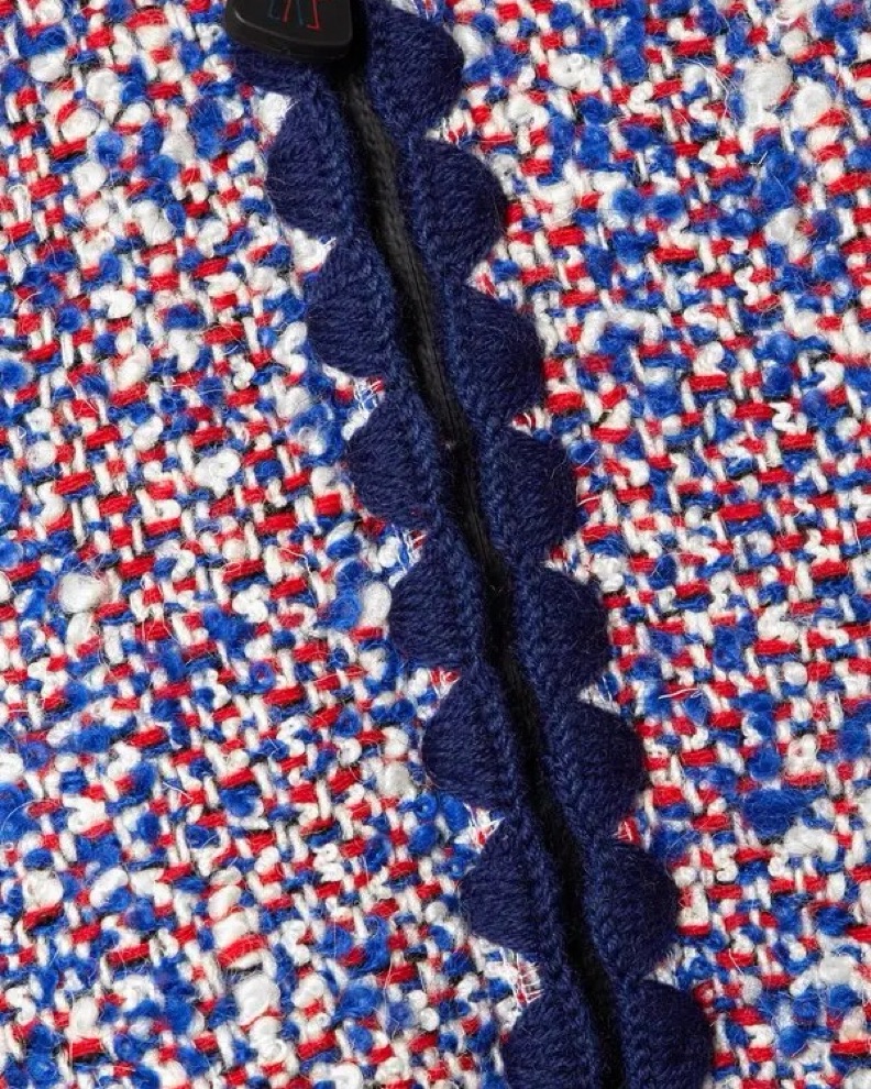 Moncler tweed ski Jacket by Moncler - Pickle