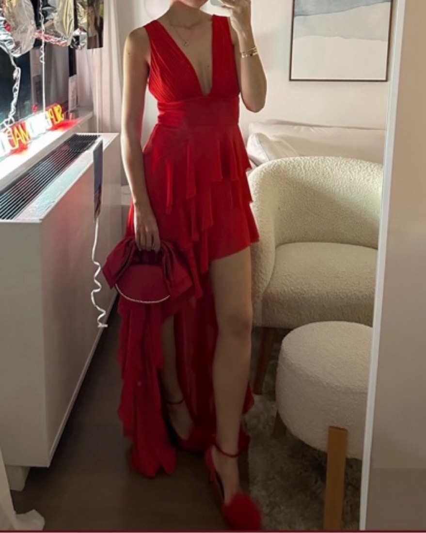 Red Alice + Olivia dress by Alice & Olivia - Pickle