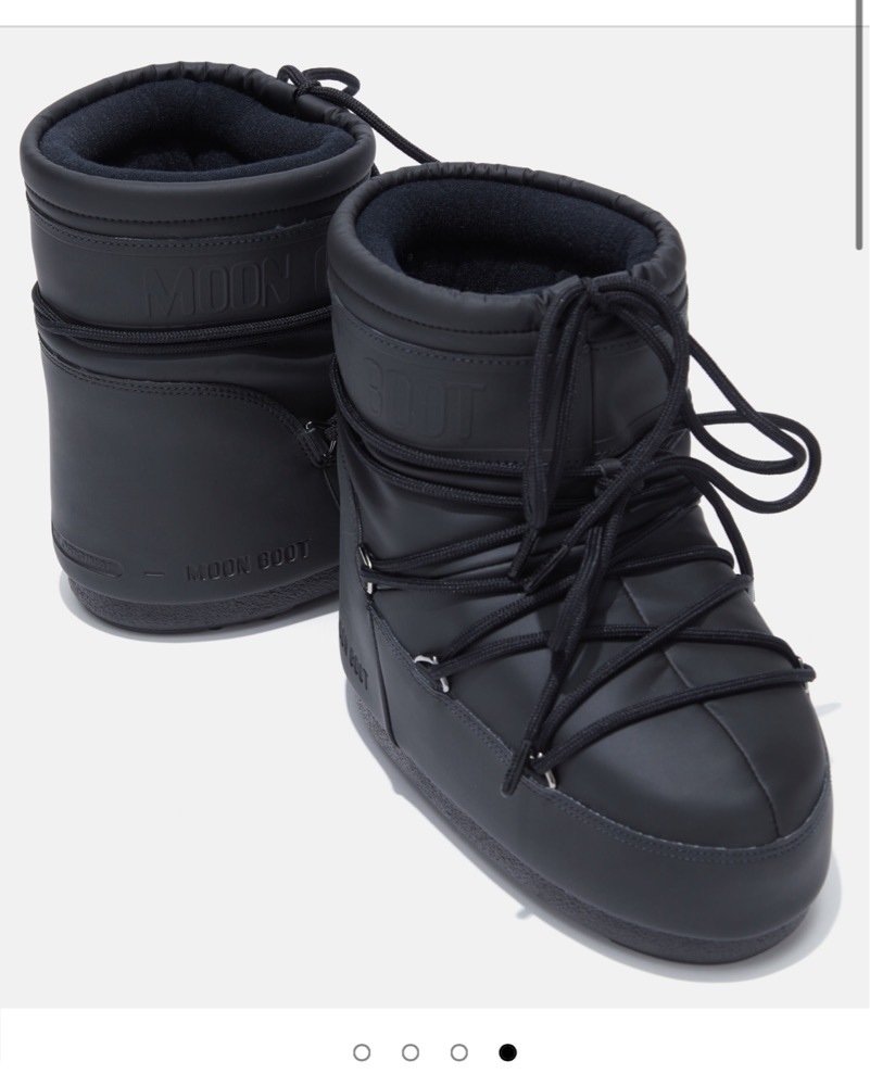 Moon Boot Black Rubber by Moon Boot - Pickle