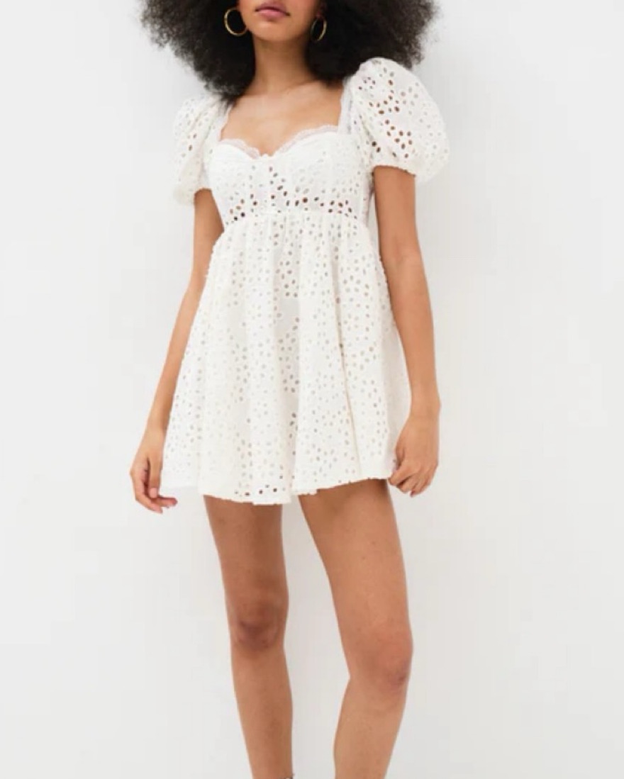 For Love And Lemons Becca Mini Dress by For Love & Lemons - Pickle