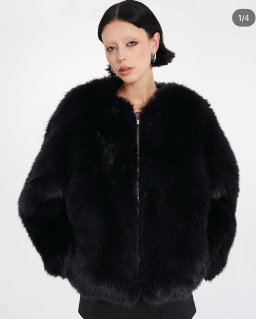 Dion Lee Fur Jacket by Dion Lee - Pickle