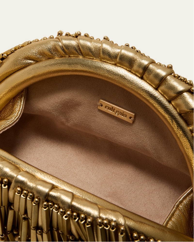 Cult Gaia Jaala Nano Fringe Embellished by Cult Gaia - Pickle