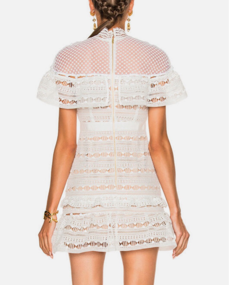 Self-portrait Mini Dress by Self Portrait - Pickle