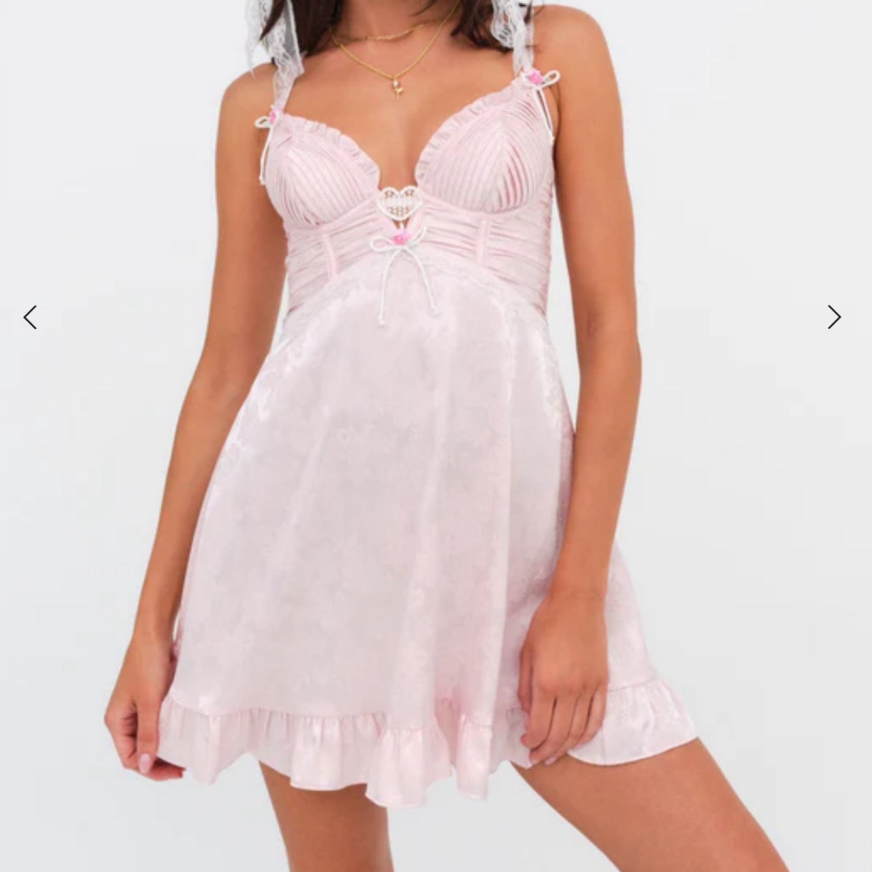 Love And Lemons Slip Mini by For Love & Lemons - Pickle